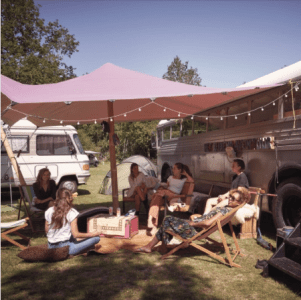 Pop-up camping