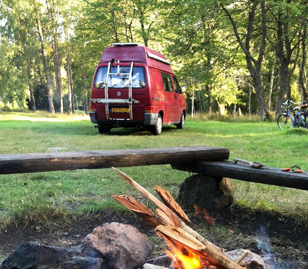 Camper in Zweden