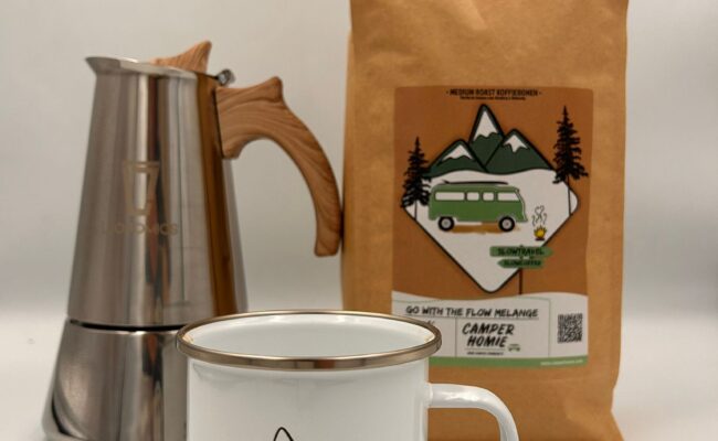 Koffie cadeau pakket met percolator